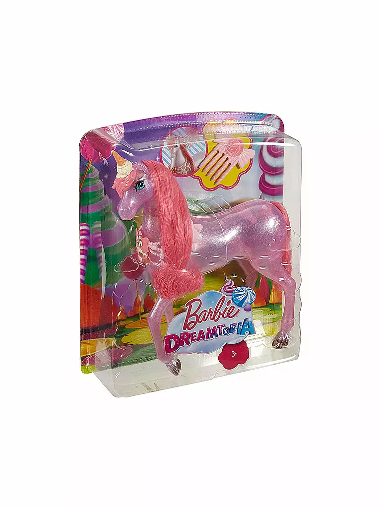 MATTEL | Barbie Dreamtopia Bonbon-Einhorn | transparent