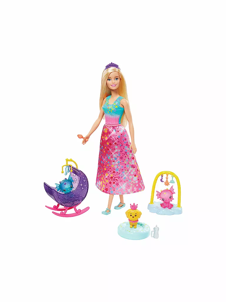 MATTEL | Barbie Dreamtopia Drachen-Kindergarten Spielset | keine Farbe