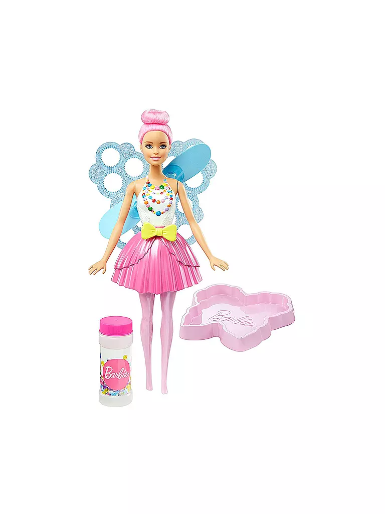 MATTEL | Barbie Dreamtopia Seifenblasen Fee Puppe | transparent