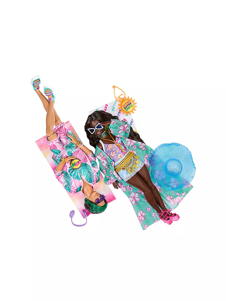 MATTEL | Barbie Extra Fly Barbie-Puppe mit Strandmode | keine Farbe