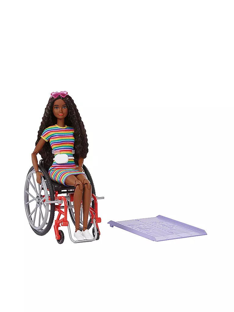 MATTEL | Barbie Fashionistas Barbie Puppe (afro-amerikanisch) mit Rollstuhl | keine Farbe