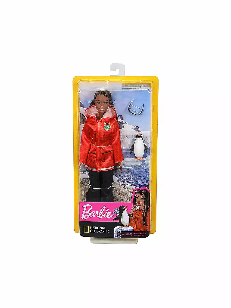 MATTEL | Barbie Polar- und Meeresbiologin Puppe | transparent
