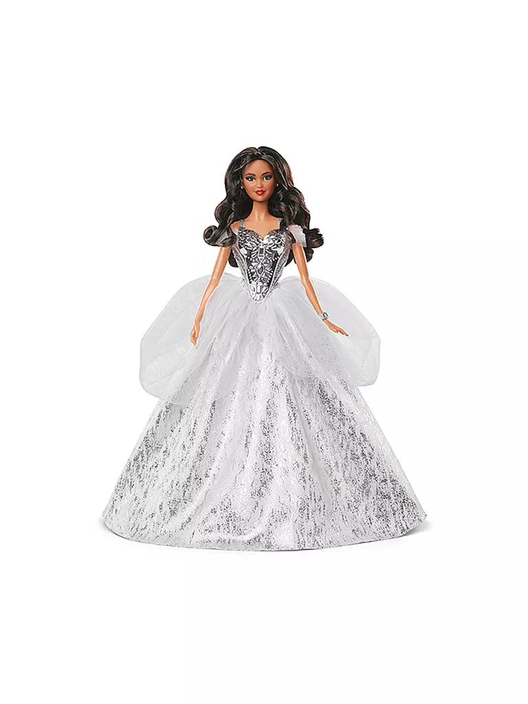 MATTEL | Barbie Signature Holiday Doll Wavy Brunette Barbie Puppe | keine Farbe