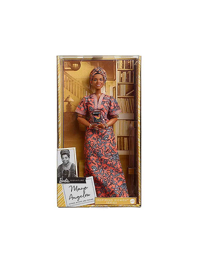 MATTEL | Barbie Signature Inspiring Women Dr. Maya Angelou Barbie Puppe | keine Farbe