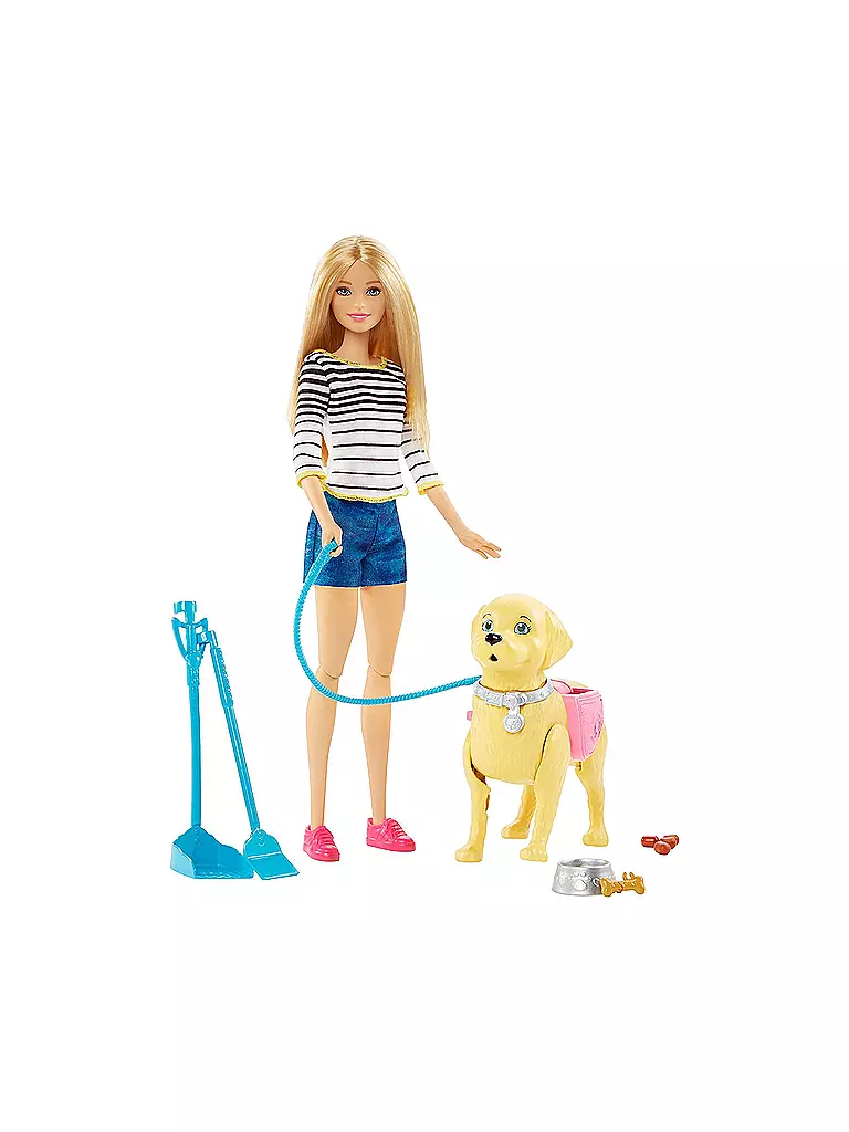 MATTEL | Barbie Stubenreines Hündchen Spielset | transparent