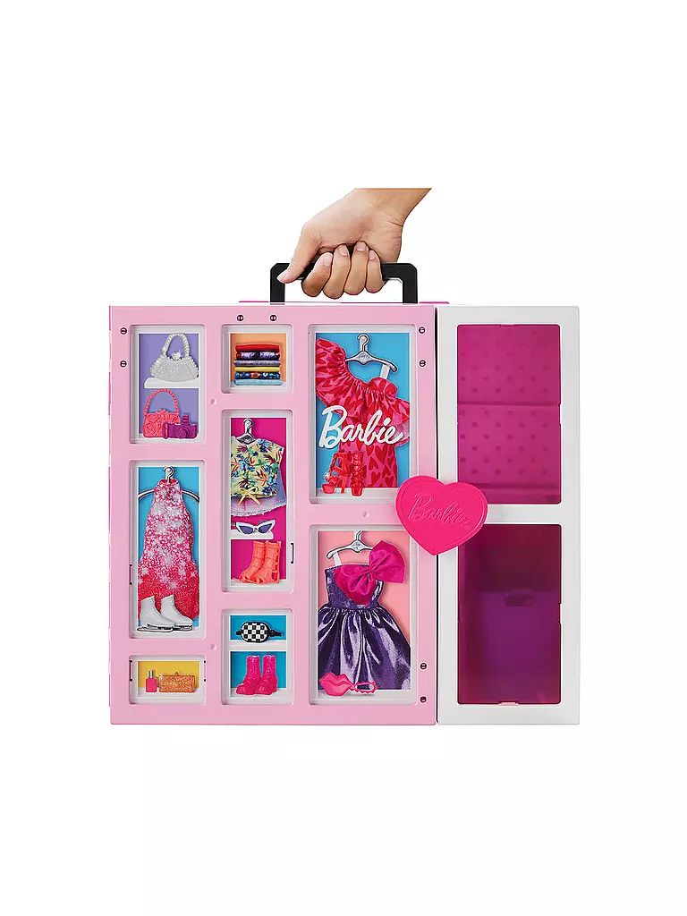 MATTEL | Barbie Traumkleiderschrank mit Puppe, Moden & Accessoires | keine Farbe