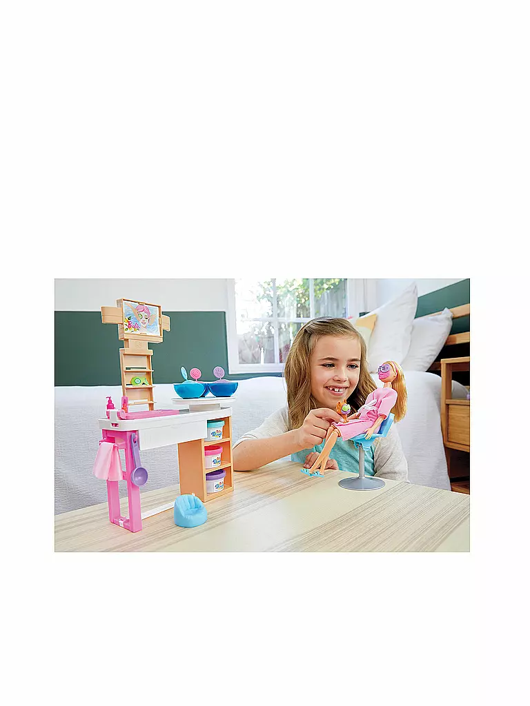 MATTEL | Barbie Wellness Gesichtsmasken Spielset und Puppe | keine Farbe