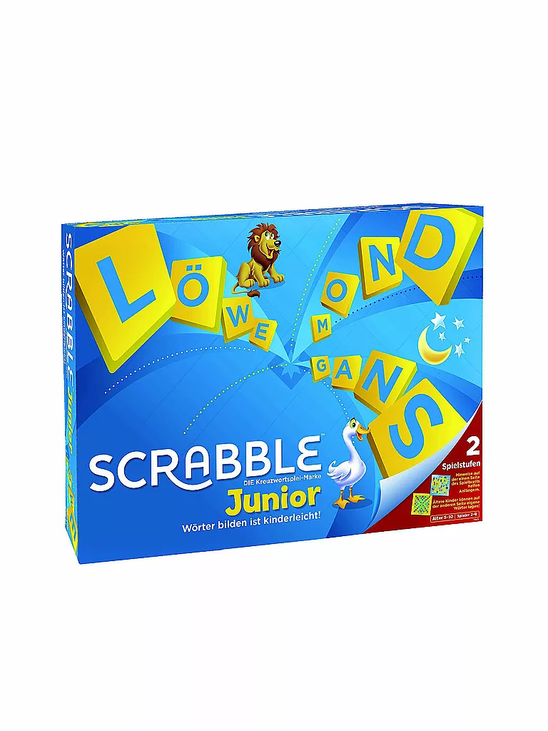 MATTEL | Brettspiel - Scrabble Junior  | keine Farbe