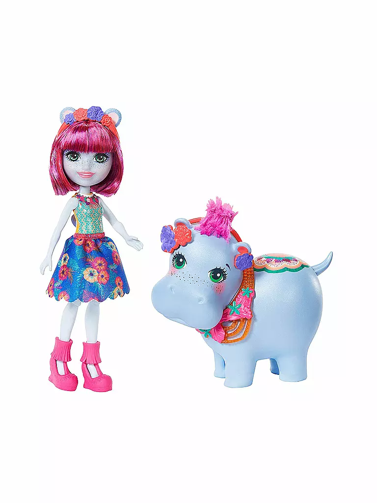 MATTEL | Enchantimals - Themenpack Hedda Hippo und Lake | transparent