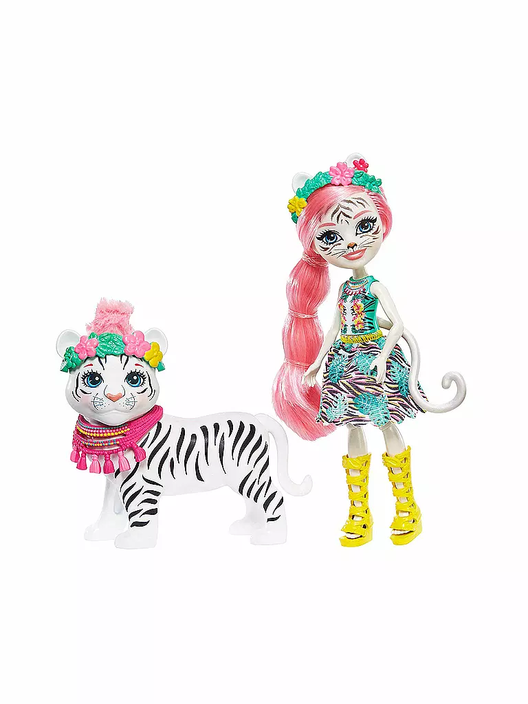 MATTEL | Enchantimals - Themenpack Tadley Tiger und Kitty | transparent