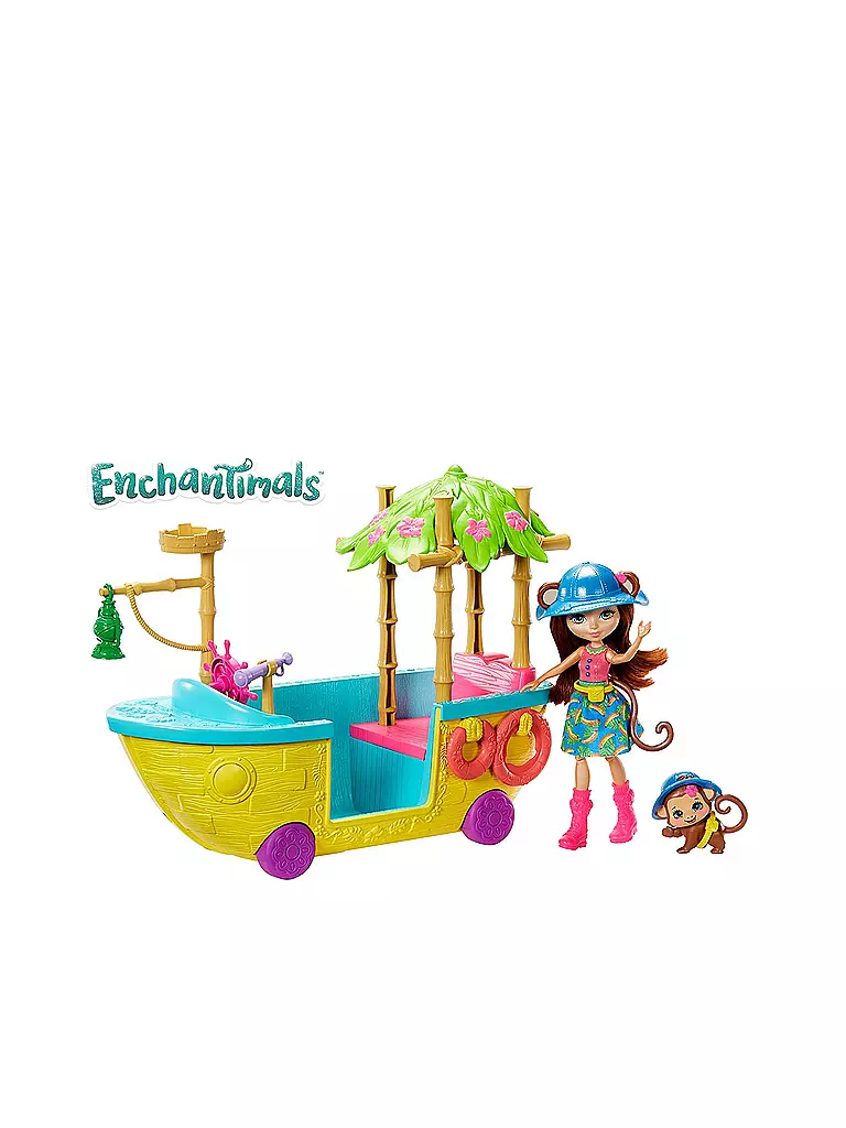 MATTEL | Enchantimals Dschungelwald-Boot | keine Farbe