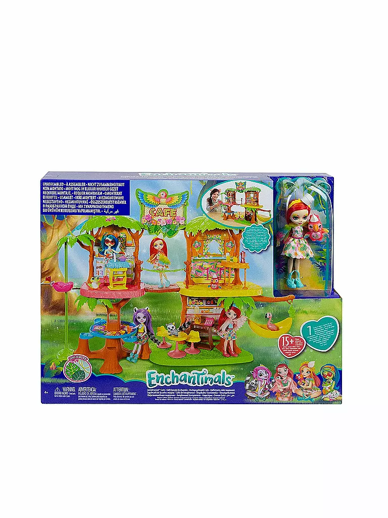 MATTEL | Enchantimals Dschungelwald-Café Spielset | keine Farbe