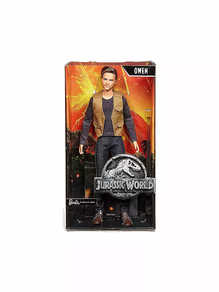 MATTEL | Jurassic World II Owen | transparent