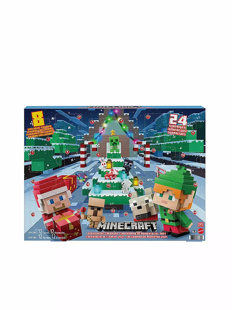 MATTEL | Minecraft Adventskalender | keine Farbe