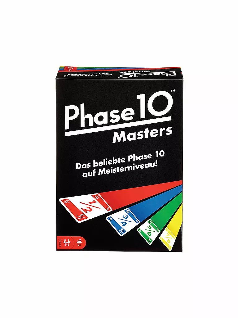 MATTEL | Phase 10 Masters Kartenspiel  | keine Farbe