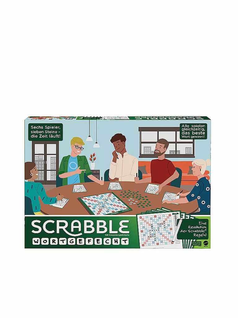 MATTEL | Scrabble Wortgefecht  | keine Farbe