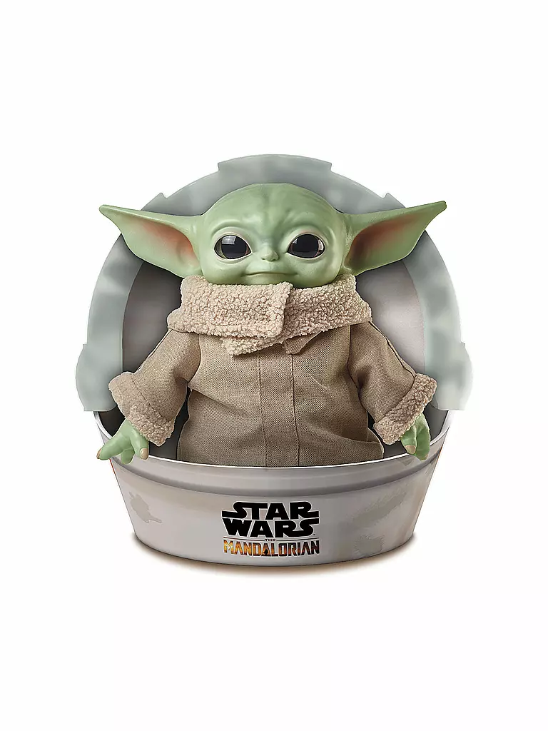 MATTEL | Star Wars Mandalorian The Child Baby Yoda Plüschfigur 28 cm | keine Farbe