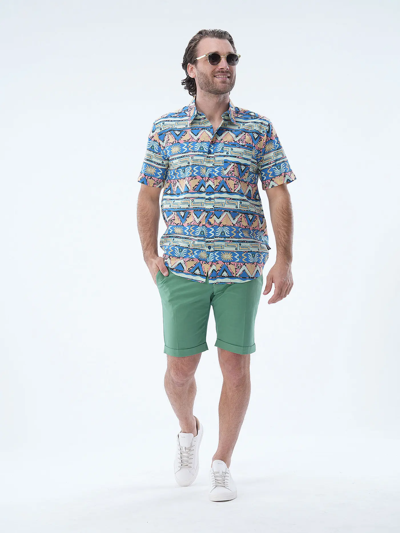 MAUI JIM | Sonnenbrille GS636 | hellgrau