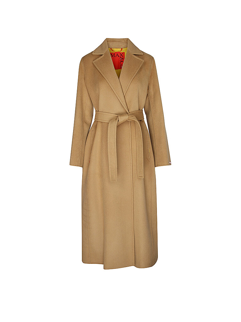 MAX & CO Wollmantel MCOLONGRUND camel | 36