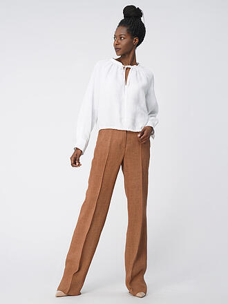 MAX MARA STUDIO | Leinen Marlenehose Alcano