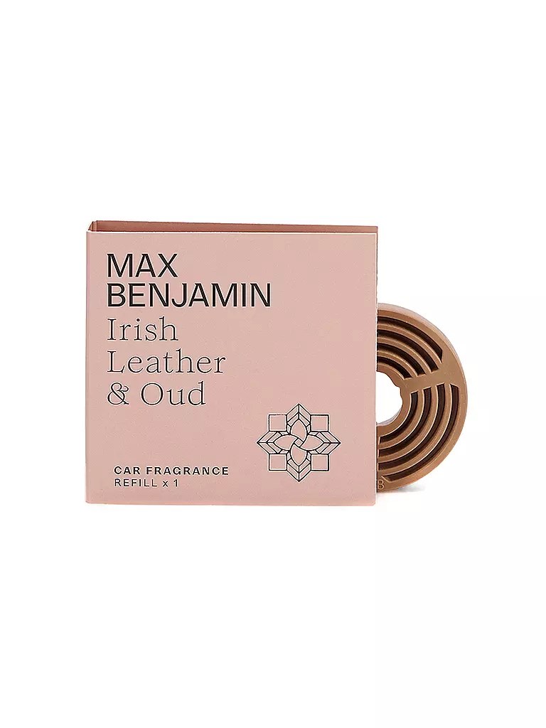 MAX BENJAMIN | Auto Duft Nachfüllung CLASSIC COLLECTION Irish Leather & Oud | camel