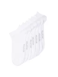 MAX CALVIN | Sneaker Socken 7er Pkg. weiss | weiss