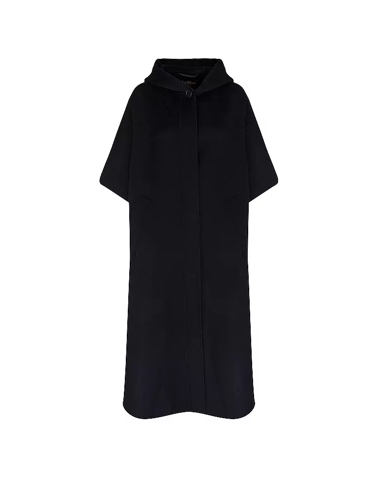 MAX MARA STUDIO | Poncho - Cape RAVENNA | dunkelblau