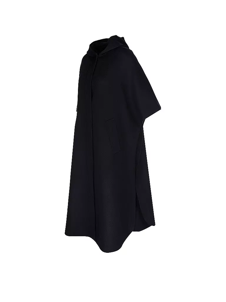 MAX MARA STUDIO | Poncho - Cape RAVENNA | dunkelblau