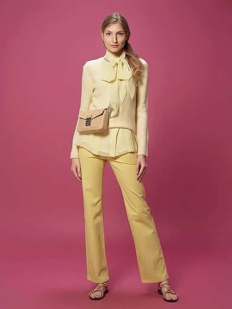 MAX MARA STUDIO | Seidenbluse Acanto | gelb