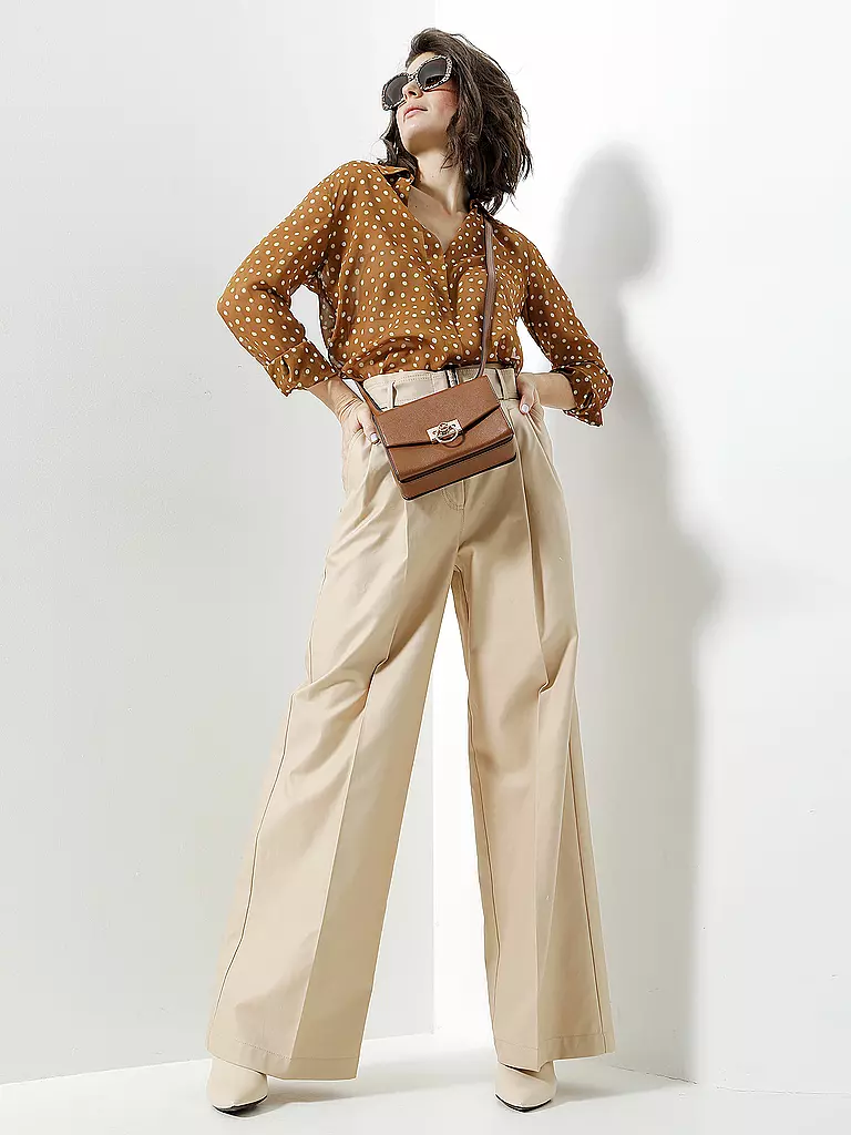 MAX MARA STUDIO | Seidenbluse Zaffo | braun