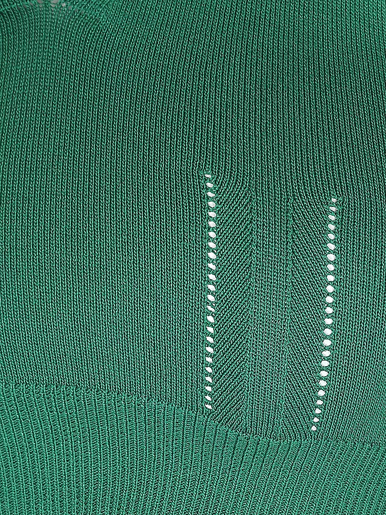 MAX MARA STUDIO | Stricktop Cropped Fit TUNICA | grün