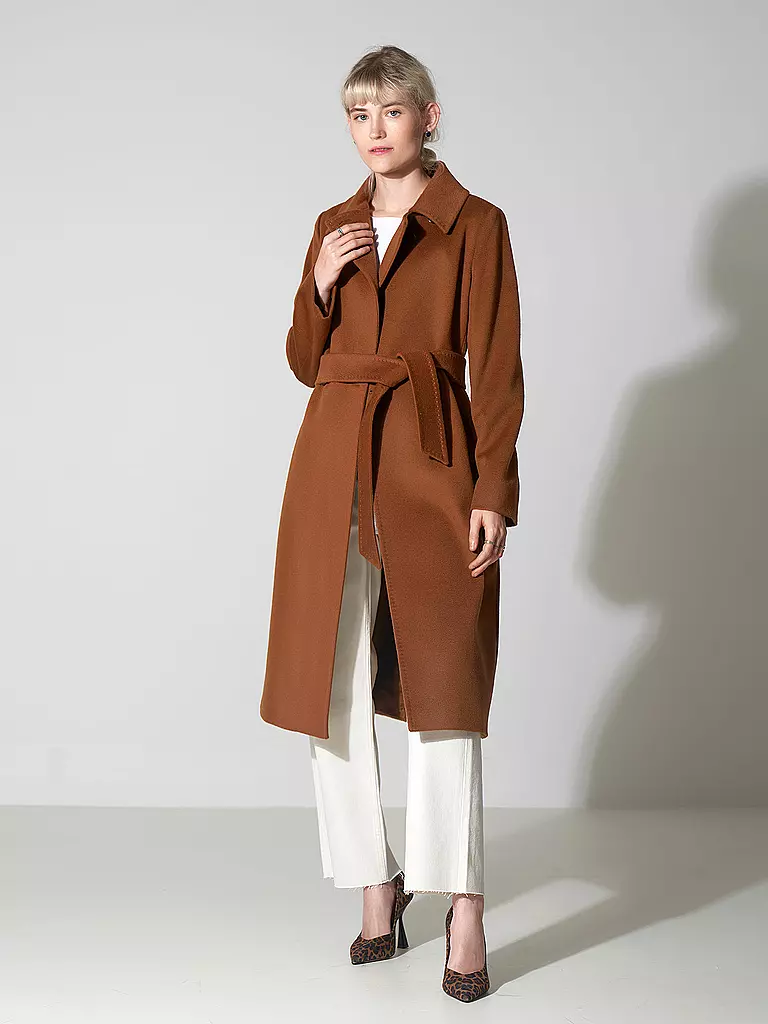 MAX MARA STUDIO | Wollmantel BCOLLAG | braun