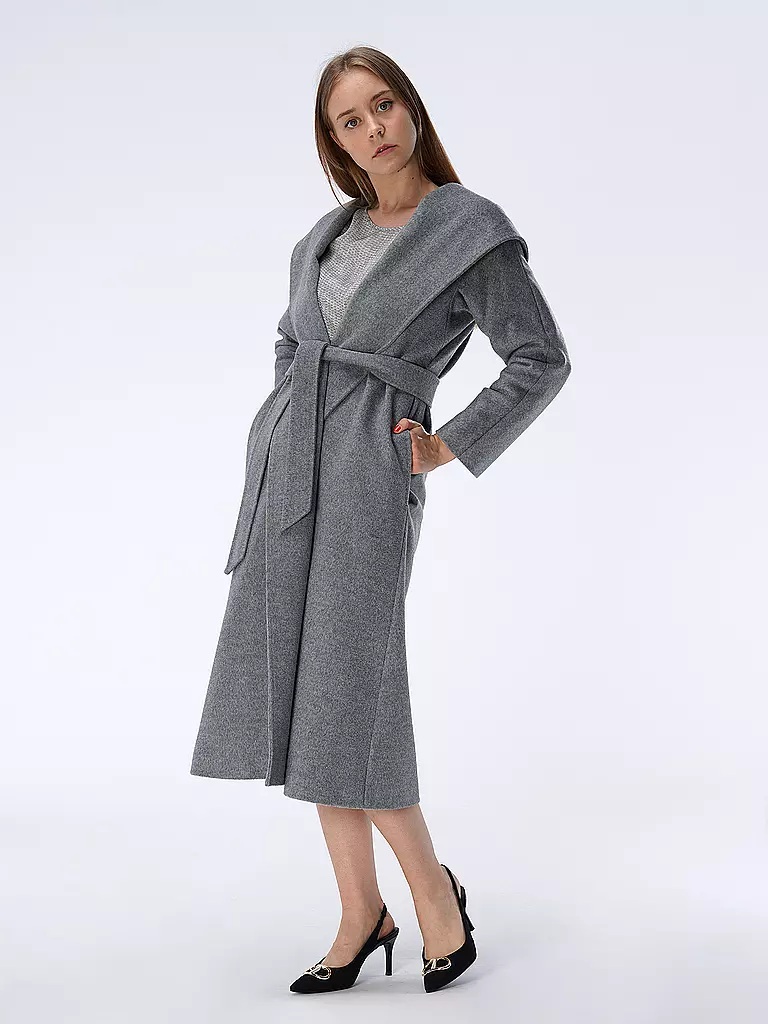 MAX MARA STUDIO | Wollmantel BDANTON | grau