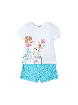 MAYORAL | Mädchen Set 2-teilig T-Shirts und Shorts