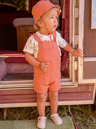MAYORAL | Baby Set 3-teilig Latzhose, T-Shirt und Mütze