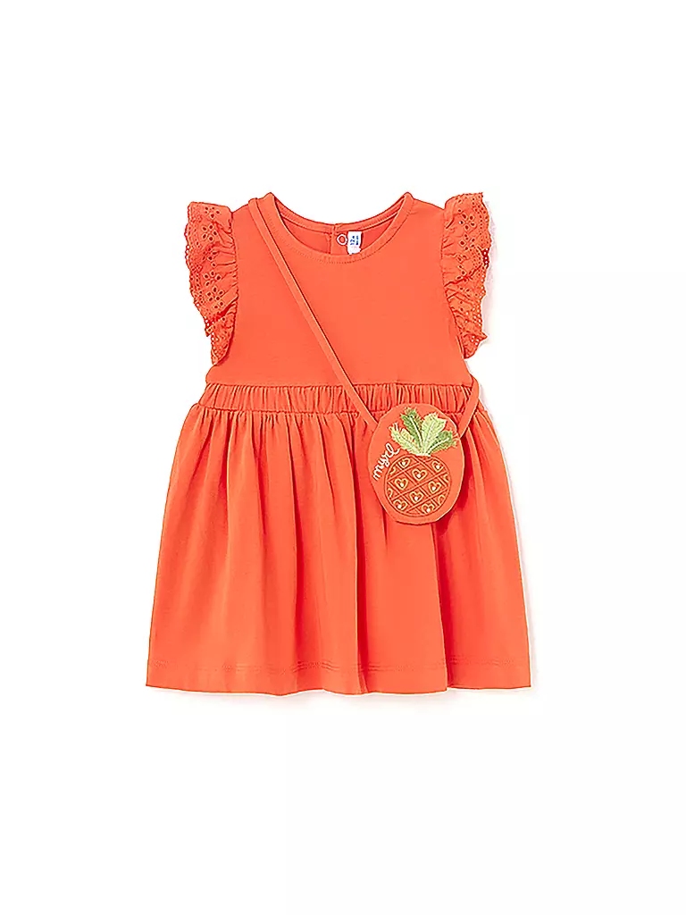MAYORAL | Baby Kleid mit Tasche | orange