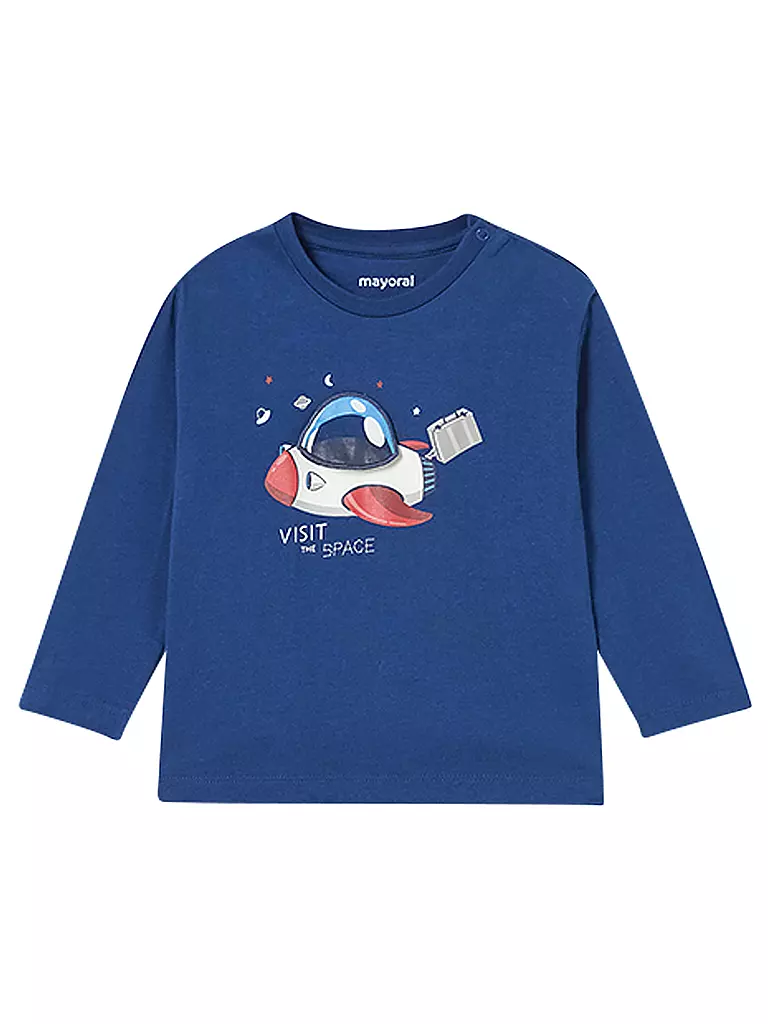 MAYORAL | Baby Langarmshirt | blau