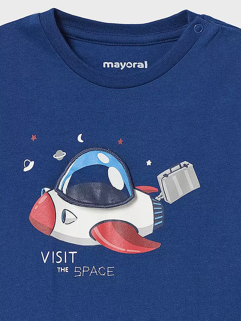 MAYORAL | Baby Langarmshirt | blau
