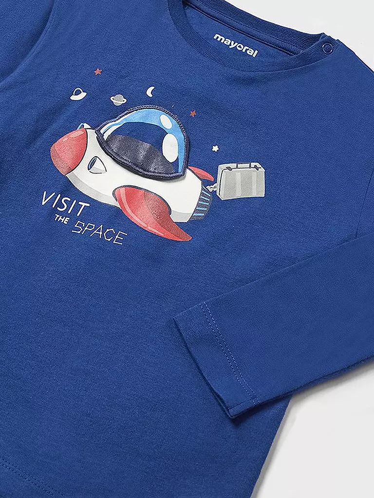 MAYORAL | Baby Langarmshirt | blau