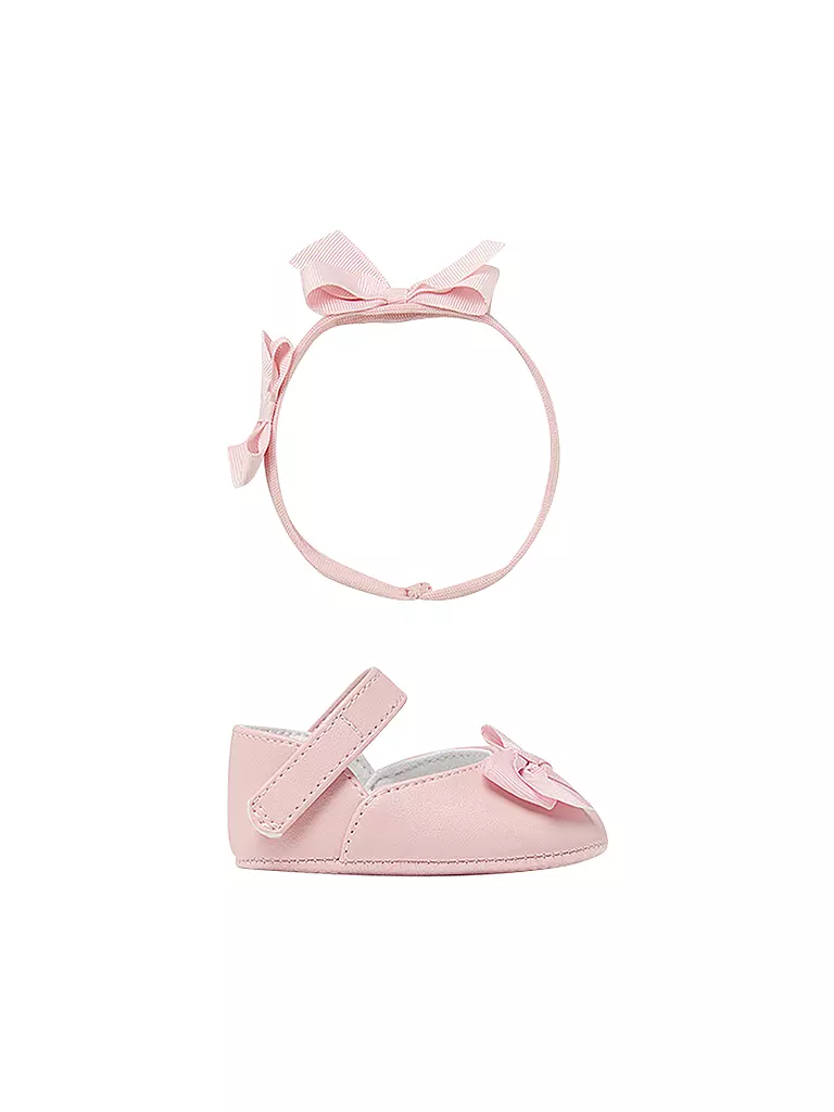 MAYORAL | Baby Schuhe und Haarreif 2-teilig | rosa