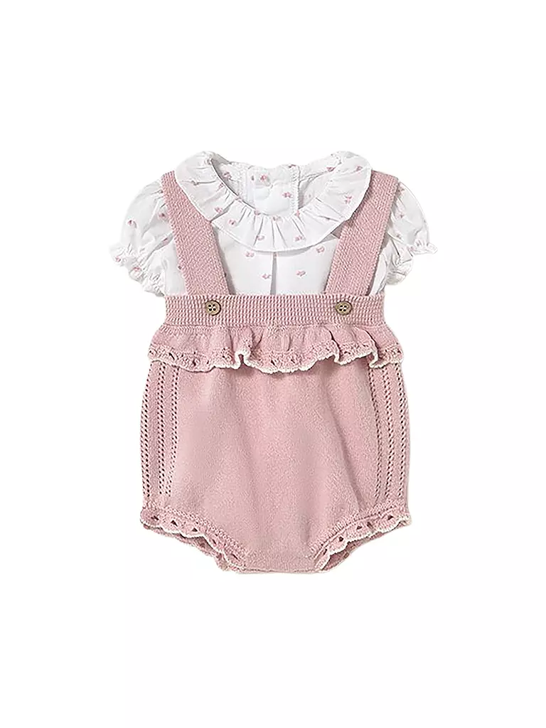 MAYORAL | Baby Set 2-teilig Bluse und Latzhose | beige