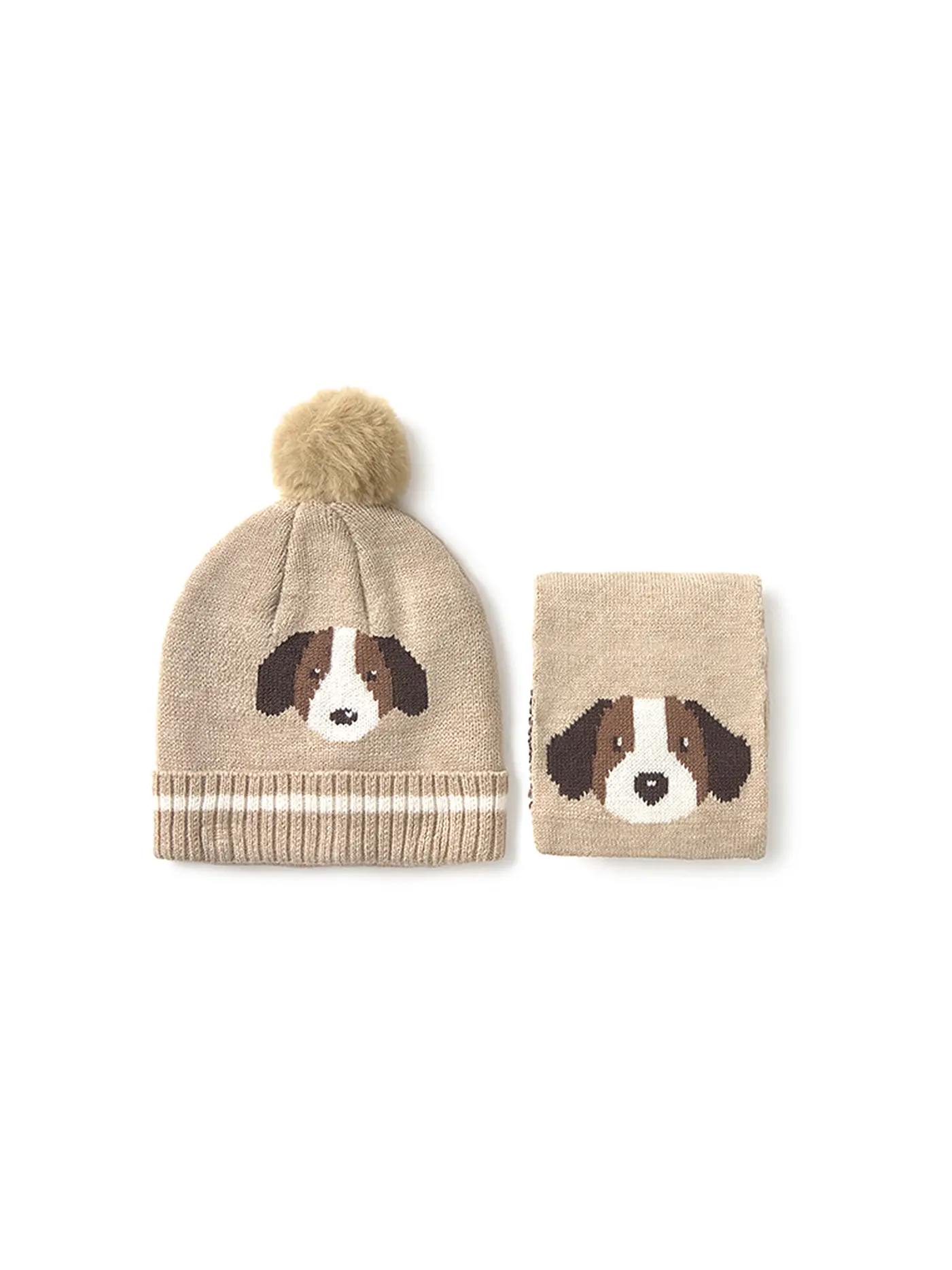 MAYORAL | Baby Set 2-teilig Mütze und Schal | beige