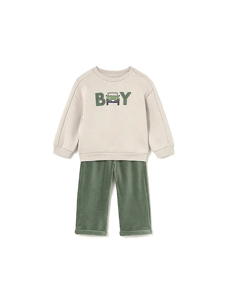 MAYORAL | Baby Set 2-teilig Pullover und Hose | Beige