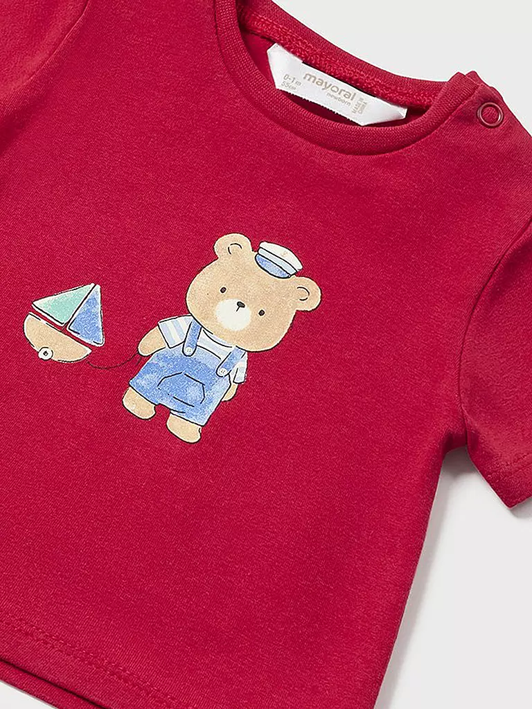 MAYORAL | Baby Set 2-teilig T-Shirt und Shorts | rot