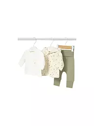 MAYORAL | Baby Set 3-teilig Jacke, Langarmshirt und Hose | Grün