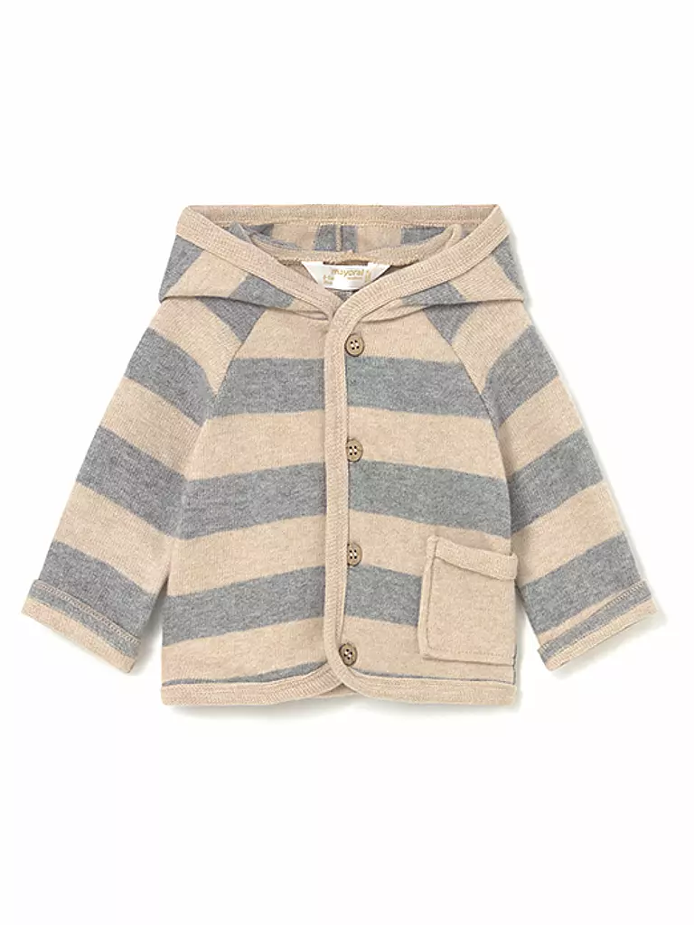 MAYORAL | Baby Set 3-teilig Jacke, Langarmshirt und Hose | beige