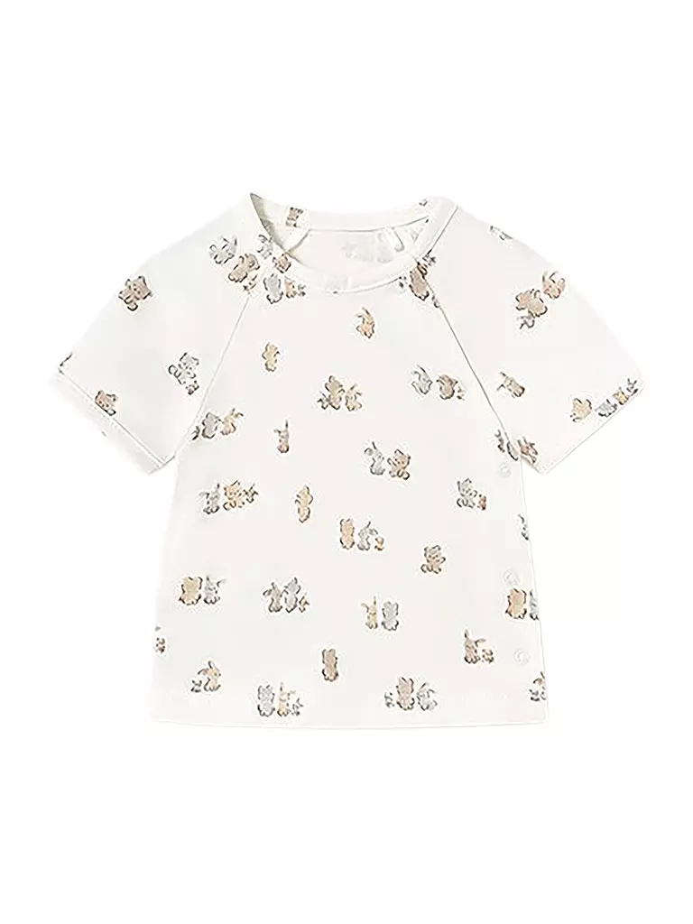MAYORAL | Baby Set 3-teilig T-Shirt, Sweatjacke und Hose | creme