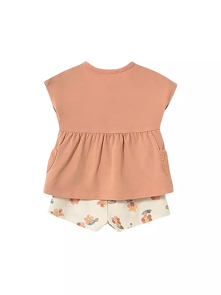 MAYORAL | Baby Set 4-teilig T-Shirts und Shorts | orange