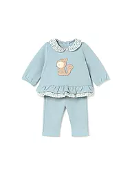 MAYORAL | Baby Set Langarmshirt und Hose 2-teilig  | hellblau