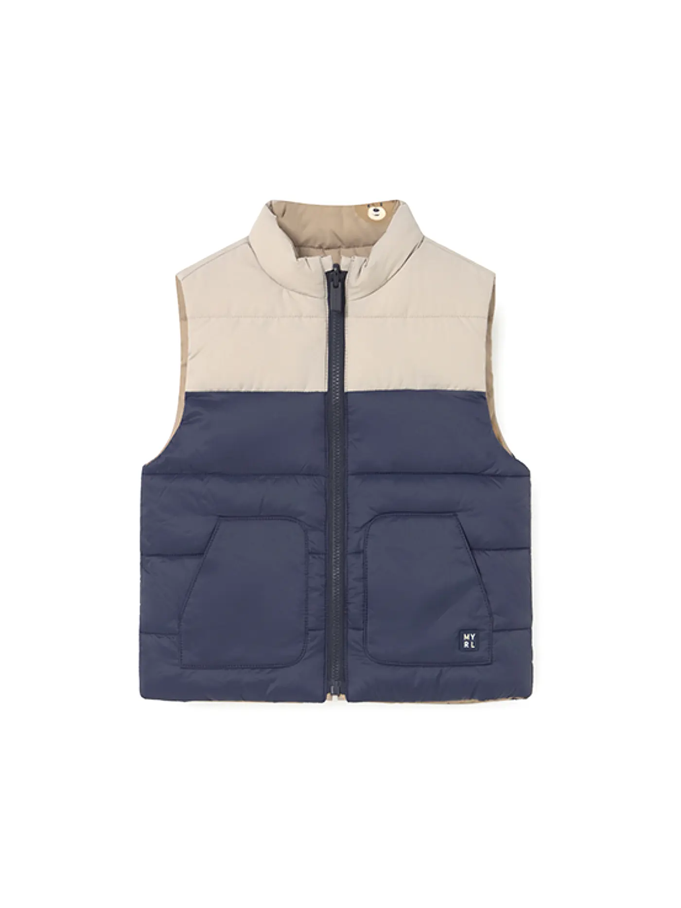 MAYORAL | Baby Steppgilet | dunkelblau